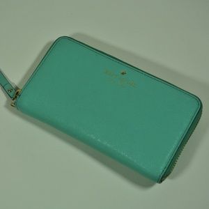 AUTHENTIC Teal Kate Spade Clutch Wallet